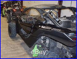 CanAm MAVERICK X3 XRS, XRC Mud Flaps, Fender Flares, by ROKBLOKZ All New! BLACK