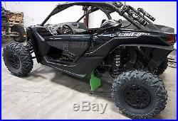 CanAm MAVERICK X3 XRS, XRC Mud Flaps, Fender Flares, by ROKBLOKZ All New! BLACK