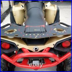 Can-Am Renegade Rear Rack with Storage Case 500 570 800 850 1000 All yrs GOLD RED