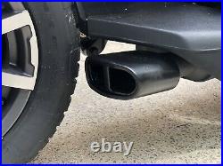 Can Am Ryker Performance Exhaust for All Ryker Single Oval Tip Black