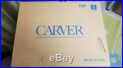 Carver TFM-45 Power Amplifier Mint Condition All Original Box Manual Insertions
