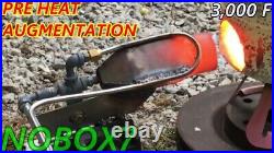 Casting foundry High Temp Cast Iron Smelter high velocity all fuel burner