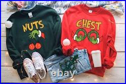 Chestnut Couple Shirts, Couple Christmas, Funny Christmas, cute Gifts for Couples