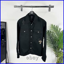 Chrome Hearts Work Dog Leopard Patches Jacket In Black RRP £10000
