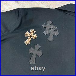 Chrome Hearts Work Dog Leopard Patches Jacket In Black RRP £10000