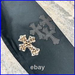 Chrome Hearts Work Dog Leopard Patches Jacket In Black RRP £10000