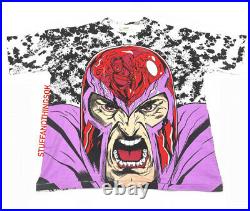 Chronic Images 2021 Marvel'MAGNETO' Mega All Over Print T Shirt XL Tee NEW