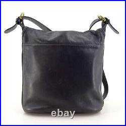 Coach Classic Vintage All Leather Shoulder Tote Bag in Grey Made in USA Y2K