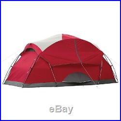 Coleman 8 Person Tent Waterproof Weathertec All Season Camping Hiking Outdoor