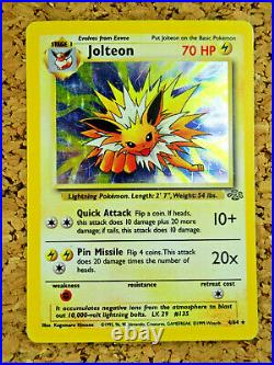 Complete 16/16 Card Holofoil Jungle SetVintage Pokemon lotAll Holo Rares