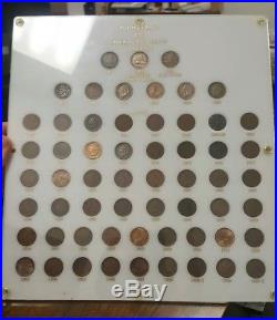 Complete 1857-1909 Indian Penny Date Set All Higher Grade Coins