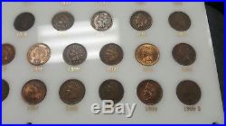 Complete 1857-1909 Indian Penny Date Set All Higher Grade Coins