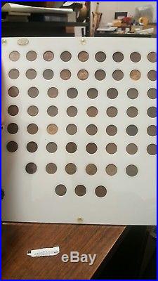 Complete 1857-1909 Indian Penny Date Set All Higher Grade Coins