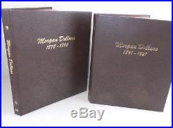 Complete MORGAN DOLLAR 95 Coin Set withall Dates & Mintmarks (-1895) Dansco Albums