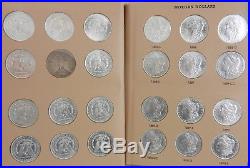 Complete MORGAN DOLLAR 95 Coin Set withall Dates & Mintmarks (-1895) Dansco Albums