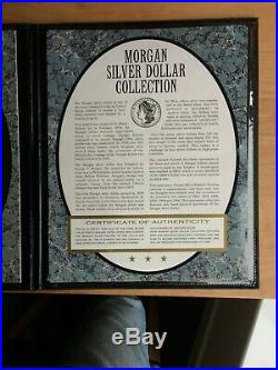 Complete Morgan Folder All 19 P Mint Coins