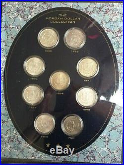 Complete Morgan Folder All 19 P Mint Coins