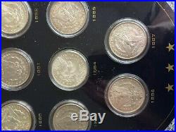 Complete Morgan Folder All 19 P Mint Coins