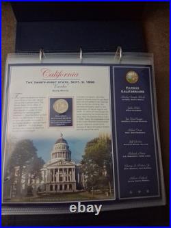 Complete Set 50 + 5 Coins US States Quarter Collection
