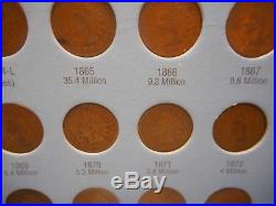 Complete Set Indian Head Cents Including All Key Dates! Ending Soon! MAKE OFFER