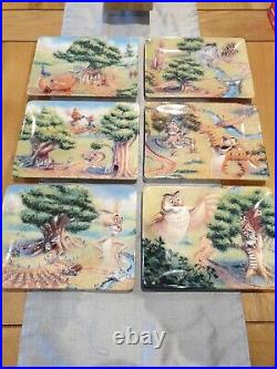 Complete Set Of Scott Seeto Limited Edition Plates In Excellent Condition