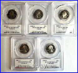 Complete Set of 50 State Quarters-1999-2008-All PCGS PR70 DCAM State Flag Labels Complete Set of 50 State Quarters-1999-2008-All PCGS PR70 DCAM State Flag Labels