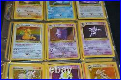 Complete Set of Unlimited Fossil All 62/62 Pokemon Trading Cards TCG Game WOTC