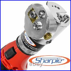 Cordless Sharpie DX Tungsten Grinder Adjustable 15°- 45° All Red