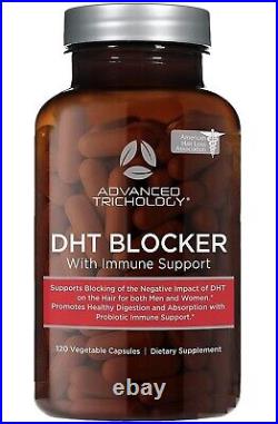 DHT BLOCKER with IMMUNE SUPPORT Supplement for Men & Women Reduce Hair Loss 120C
