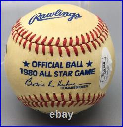 Dan Quisenberry Autographed All-Star Game Baseball JSA Certified