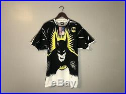 Deadstock 1988 Vintage 80s Batman T-Shirt DC Comics All Over Print Screen Stars
