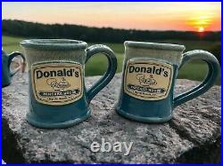 Deneen Pottery DONALD'S PANCAKE HOUSE Myrtle Beach, South Carolina Coffee Mug