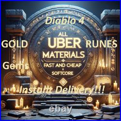 Diablo 4 Season 6? ALL Runes? Grand Gems? Gold? Vessel of Hatred