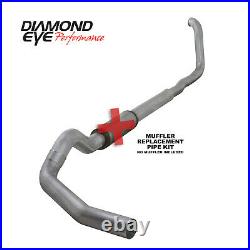 Diamond Eye 5 Turbo Back Single Exhaust witho Muffler for 99-03 Ford 7.3L Diesel