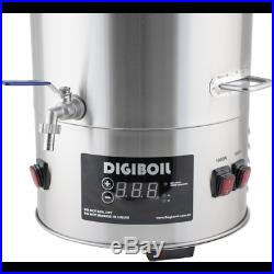 DigiBoil Electric Kettle 35L/9.25G (110v)- Beer Brewing, Distilling All In One