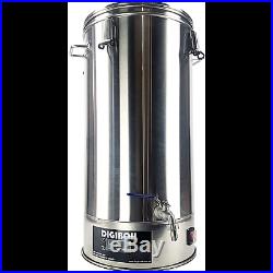 DigiBoil Electric Kettle 35L/9.25G (110v)- Beer Brewing, Distilling All In One