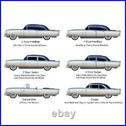 Door Seal Gasket Weatherstrip for Chevrolet / Pontiac All Cars 1953-1954 Pair