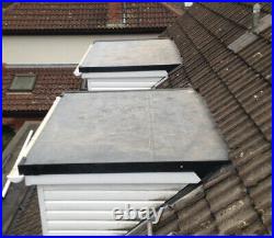 Dormer Rubber Roof Kit For Flat Roofs, All Sizes Available 50 Year EPDM Life