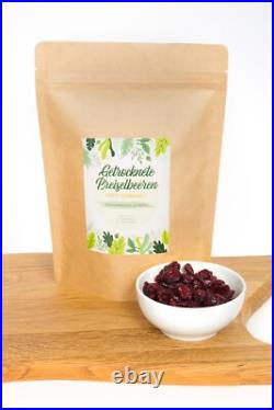 Dried Cranberries Whole 200g 10kg 1A Quality, Naturally Sweet