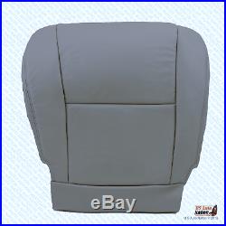 Driver Bottom All Gray Leather Replacement Cover Fits 2005 2006 Toyota Tundra