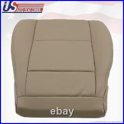Driver & Passenger Bottom All Leather Seat Cover Tan Fit2001-2004 TOYOTA SEQUOIA