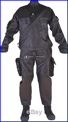 Drysuit DUI SEAL TLS Military Seal Size X-Large All Black Very good cond