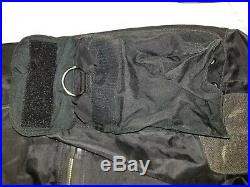 Drysuit DUI SEAL TLS Military Seal Size X-Large All Black Very good cond