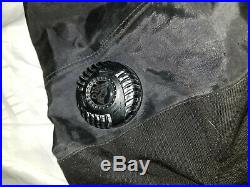 Drysuit DUI SEAL TLS Military Seal Size X-Large All Black Very good cond