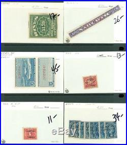 EDW1949SELL USA Great wannabe collection of all Revenues. Scott Cat $9,449