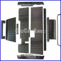 EZGO TXT Golf Cart ALL AMERICAN Diamond Plate Accessory Kit with Floor Pannels