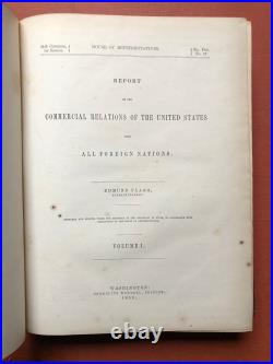 Edmund Flagg / Report on the Commercial Relations of the United States with all