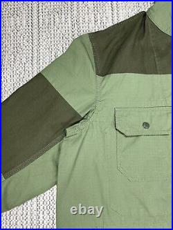 Engineered Garments, Logger Jacket, Men's Large, Patchwork, Chore Coverall, Green