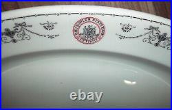 Extremely Rare 1930s Peoples State Bank of Detroit 14 x 10 Porcelain Platter