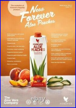 FOREVER Living mixed drinks Berry, peach, mango & natural 1L X 4